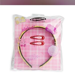 Revolution Clueless Hair Accessories Set - Red and Yellow